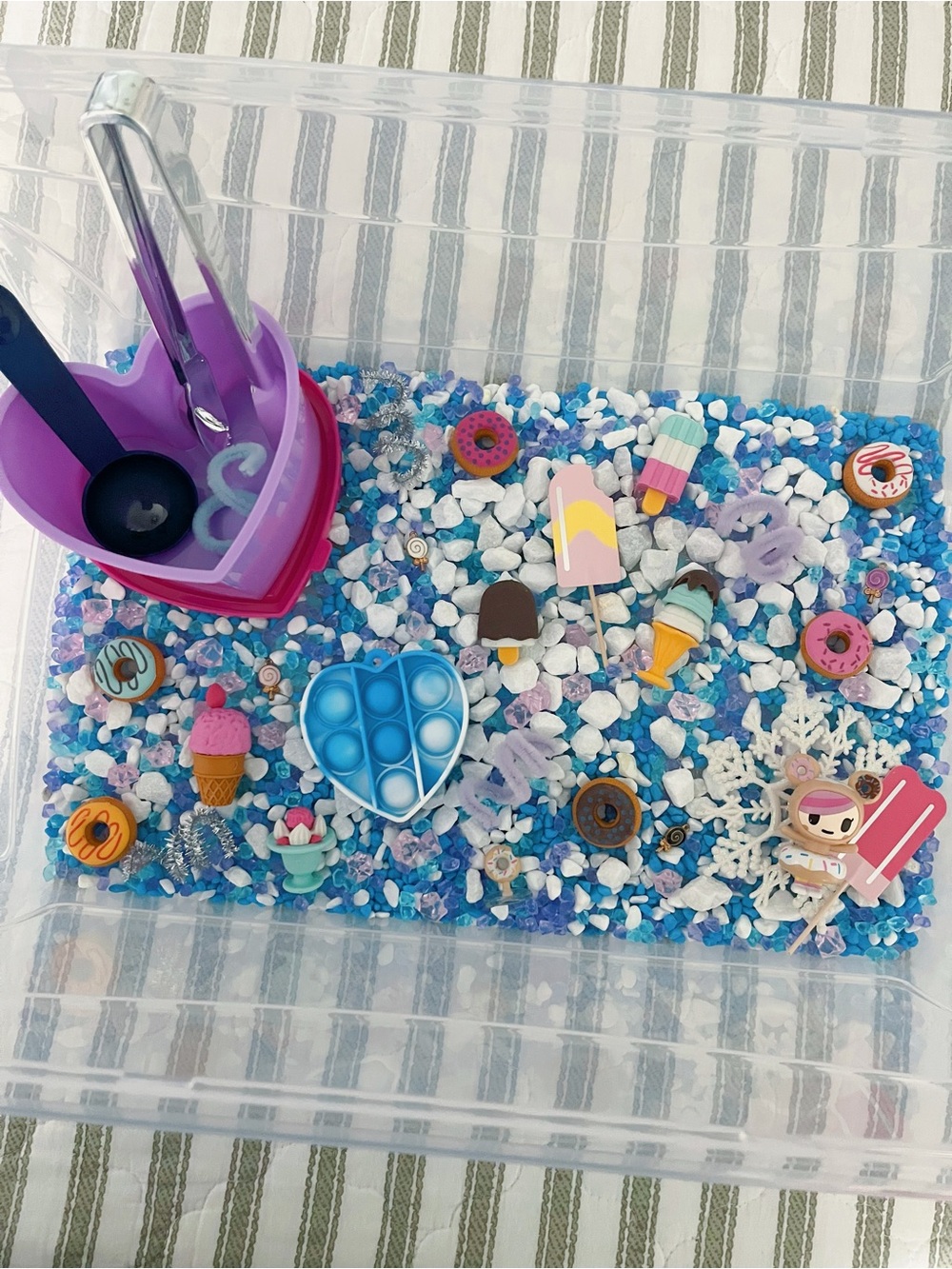 Sweet Treats Sensory Kit - Kids Toys Donuts and Ice Cream, Popsicles